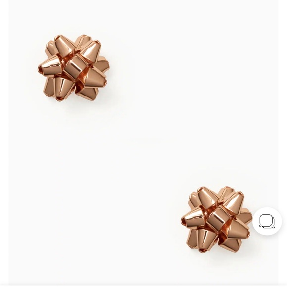 kate spade Jewelry - LIKE NEW Kate Spade gift bow earrings